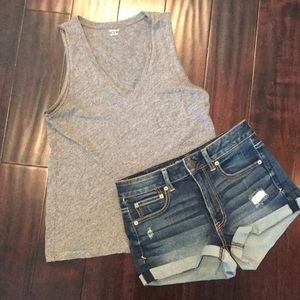 Madewell Whisper Pocket Tank S